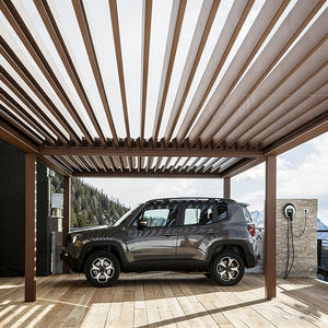 Pergola motorisée en aluminium OEM pour extérieur, design résistant aux intempéries, autoportante, pour balcon, garage ou <span class=keywords><strong>abri</strong></span> de véhicule - Product Image 3