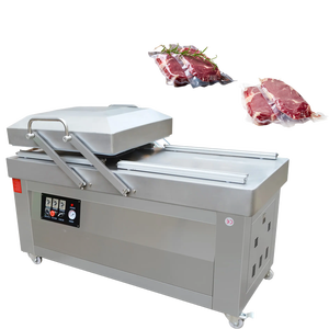 Máquina de Envasado al Vacío Eléctrica Automática de Dos Cámaras para Carne, Acero Inoxidable 304, para Aplicaciones Químicas y Textiles - Product Image 5