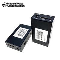 Neuer Günstiger HDMI-Extender 60M HDMI Audio- und Video-Sender-Extender zu Audio- und Video-Empfänger-Extender Unterstützt 1080P 3D
