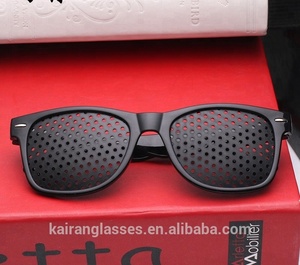 Wholesale Benola Model 6818s Unisex Customized Logo <b>for</b> Gift or Party Pinhole Promotional <b>Sunglasses</b> - Product Image 5