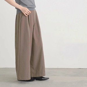 <span class=keywords><strong>Pantalon</strong></span> décontracté uni à jambe droite et ample pour <span class=keywords><strong>femme</strong></span>, <span class=keywords><strong>pantalon</strong></span> large taille haute amincissant pour le quotidien, printemps-été - Product Image 4