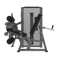 Machine de musculation commerciale à charge par pignon pour curls et extensions assis des jambes