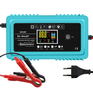 Chargeur de batterie intelligent 12V 10A <span class=keywords><strong>24V</strong></span> 5A entièrement automatique, mode de réparation d'impulsion électrique en 7 étapes pour la fonction GEL plomb acide AGM 150W PD - Product Image 4