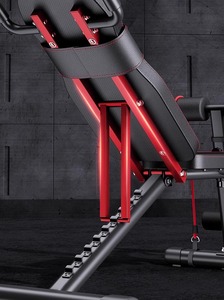 Banco de Pesas Ajustable Multifuncional, Banco Plegable para Abdominales, Bancos de Entrenamiento de Fuerza para un Entrenamiento Completo Todo en Uno - Product Image 4