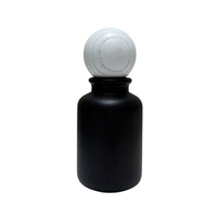 Vente en gros de flacons de parfum vides de nouvelle conception, 30 ml-100 ml, flacon de parfum en verre élégant et luxueux avec bouchon à bille