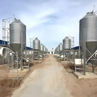 Gallinero Prefabricado de Estructura de Acero Resistente a Terremotos