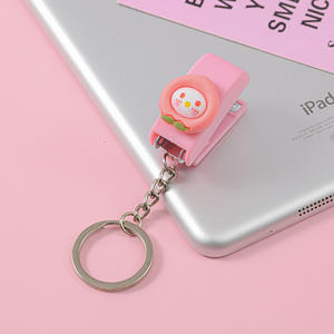 Mini grapadora de papel de plástico <span class=keywords><strong>Kawaii</strong></span>, colorida y barata - Product Image 6