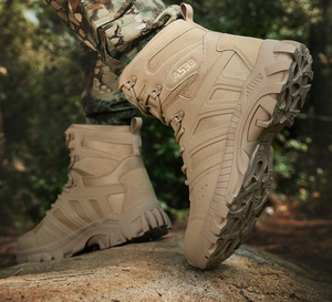 Botas de Senderismo DF AS33-11 Personalizadas en Color Café, Caqui y Negro, Botas Tácticas - Product Image 6