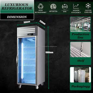 Enfriadores comerciales de bebidas, enfriadores de vino, refrigeradores, cámaras frigoríficas, puertas de vidrio, enfriadores de bebidas de gran capacidad - Product Image 2