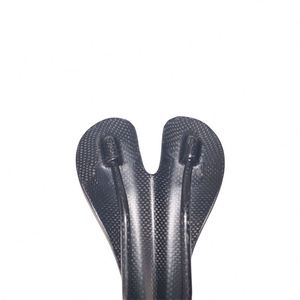 Sillín de Bicicleta SHENYU de Fibra de Carbono 3K, Diseño Ergonómico Ligero y Hueco, Forma de Horquilla Integrada de Múltiples Brazos, Grosor de 5 mm - Product Image 4