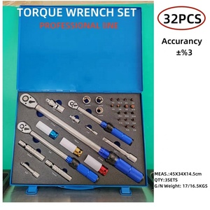 S G S Vente en gros <span class=keywords><strong>de</strong></span> kits <span class=keywords><strong>de</strong></span> clés dynamométriques préréglées <span class=keywords><strong>de</strong></span> 32 pièces, 5-210 N.m, avec support universel magnétique - Product Image 4