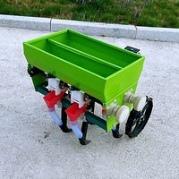 Vente chaude Micro Motoculteur Planteur Cultivateur Semoir Engrais Blé Maïs Soja Planteur Petit Tracteur Semoir