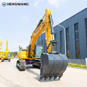 Moteur importé équipement lourd 37 tonnes excavatrices à godet excavation grande pelle avec accessoires à vendre - Product Image 3