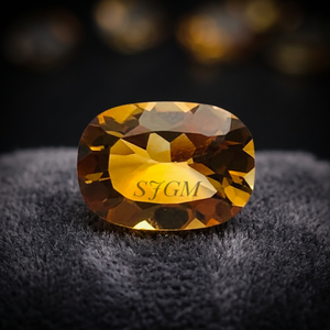 High Quality 6X8mm <b>Cushion</b> Cut Natural Citrine Faceted Loose Gemstone Wholesale Factory Price Quartz Material Per Carat - Product Image 3