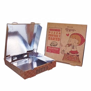 New Design Pizza Box made of Aluminum Foil Pizza Box Pizza Container Pack