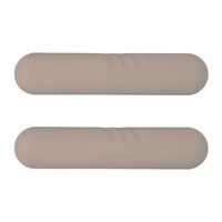 Ensemble d'haltères en silicone portables avec logo personnalisé, 1,5 kg, 2,5 kg, haltères imperméables pour Pilates, yoga, entraînement, haltères, poids libres