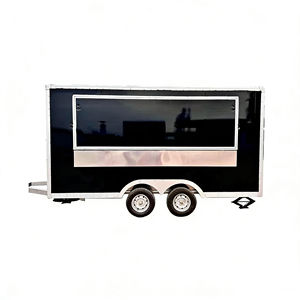 Chariot de nourriture mobile, chariot de collations, chariot à hamburgers, café, glaces, camion de nourriture, marché nocturne, vente ambulante, essentiel pour les démarrages - Product Image 2