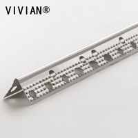 Profilés d'angle en maille métallique galvanisée de qualité supérieure pour plâtre, accessoires de stuc de fournisseur premium