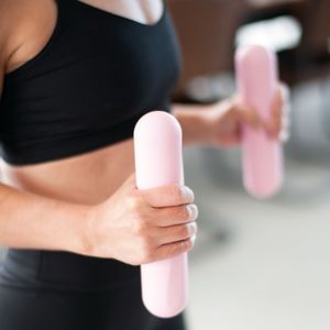 Ensemble de barres d'haltères de yoga pour la maison, haltères en silicone de 2 kg, haltères colorés pour femmes, poids pour les mains, écologiques, logo personnalisé, Pilates - Product Image 4