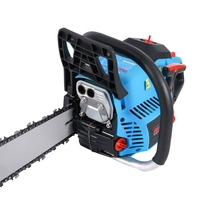Tronçonneuse FIXTEC 24'' avec chaîne et guide-chaîne OREGON 62CC pour la coupe du bois