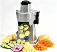 Restaurant aardappel ui fruit en groente snijmachine multifunctionele hakselaar snijmachine