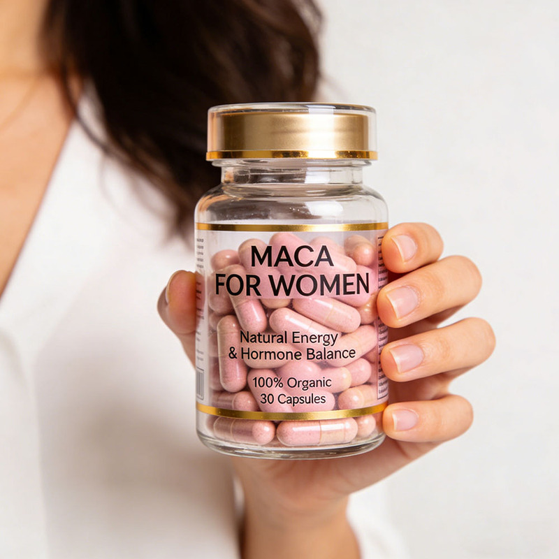Female Maca Soft Capsules Natural Herbal
