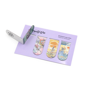 Exquisite Creative Magnetic Bookmark for Girls Various Design Bookmarks for Personalized Book Binding
