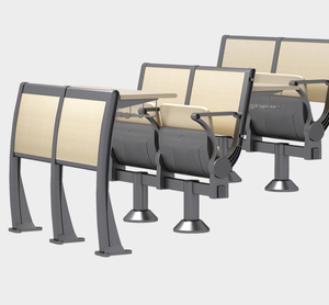 <span class=keywords><strong>Chaise</strong></span>-échelle moderne en métal pour salle de classe universitaire, banc d'étude pliant, bureau, cadre en alliage d'aluminium, mobilier scolaire pliable - Product Image 1