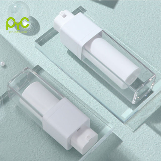 Low Price White  Square Face Wash Bottles Frosted Plastic Bottle Empty Lotion Bottles