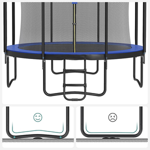Zoshine-trampolín cuadrado y grande para jardín, venta al aire libre, para Parque - Product Image 3