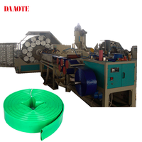 Machine de fabrication de tuyaux plats renforcés en TPU, NBR, PVC, PU, polyester, pour le lavage à contre-courant