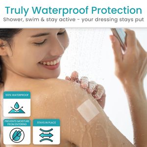 Parches Adhesivos para Heridas, Parches para Ducha Postoperatoria, Protección IV, Cuidado Posterior a Tatuajes - Product Image 3