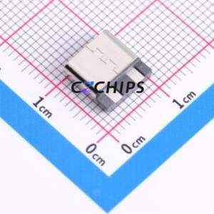 HX TYPE-C 2P L8.6 USB <b>Connector</b> SMD <b>Connector</b> ( <b>Connector</b> Type: Type-C )( Gender: Female )( Mounting Type: Solder Wire Type ) - Product Image 2