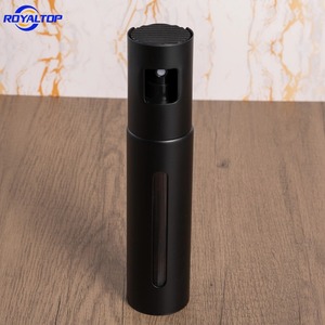 Bouteille pulvérisatrice d'huile d'<span class=keywords><strong>olive</strong></span> en verre écologique, personnalisable, blanche, noire, dorée, petit distributeur d'huile et de vinaigre pour la cuisine - Product Image 3