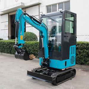 Mini-excavatrice EZ 15, type chenilles, machine compacte de terrassement pour la construction et l'aménagement paysager - Product Image 2