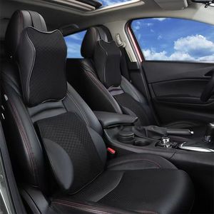 Coussin de soutien lombaire pour voiture Marcan, fermeté moyenne, mousse à mémoire de forme, tissu respirant, utilisation quatre saisons, ajustement universel - Product Image 2