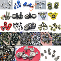 62525-9H1L8M6 Polyuréthane silencieux formé 625 roulements avec vis PU enduit rouleau ID 5mm OD 25m poulie élastique résistant à l'usure