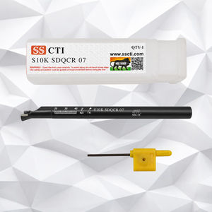 Portaherramientas de mandrinado interno CNC S10K SDQCL/SDQCR 07 para herramientas con insertos DCMT - Product Image 6