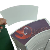 Feuilles de papier pré-découpées pour la flexographie, matière première pour les machines automatiques de fabrication de gobelets, vente directe d'usine