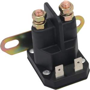 Solenoide de arranque AM133094 compatible con John Deer AM130365 para <span class=keywords><strong>MTD</strong></span> 725-04439A, relé de arranque para <span class=keywords><strong>Tractor</strong></span> de césped Cub Cadet RZT-S42 - Product Image 1