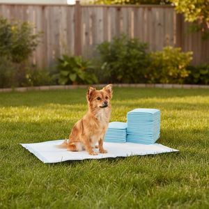 Tapis absorbant et désodorisant pour l'urine des chiens, coussinets hygiéniques pour animaux de compagnie - Product Image 1