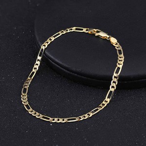 RINNTIN SB66 Set di <span class=keywords><strong>Bracciali</strong></span> in Argento Sterling <span class=keywords><strong>925</strong></span>, <span class=keywords><strong>Bracciali</strong></span> da <span class=keywords><strong>Uomo</strong></span>, Collana con Catena Figaro 3,3mm, Vendita all'Ingrosso per Donne - Product Image 3