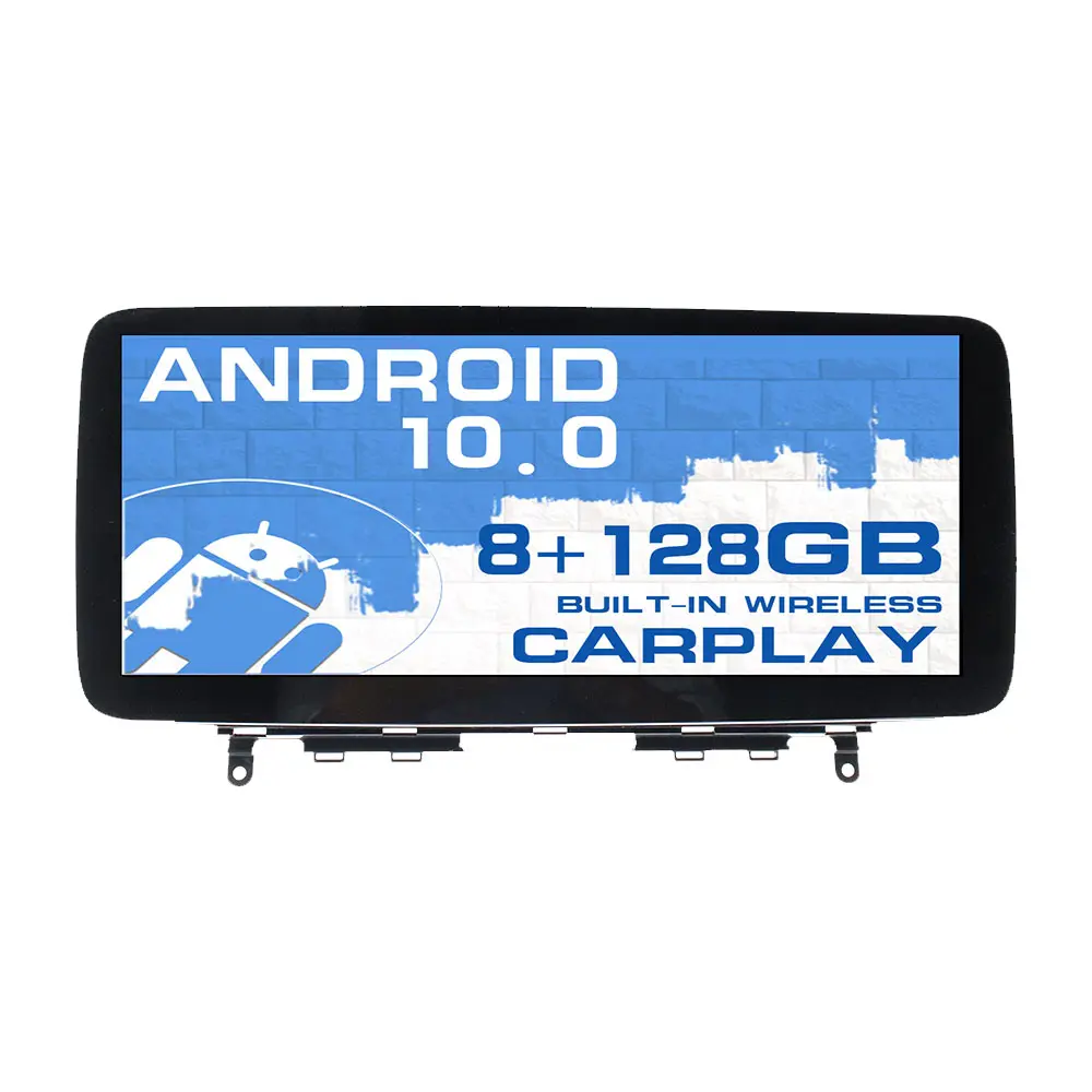 Stereo Radio Mobil Android, Pemutar Multimedia Unit Navi GPS Mobil untuk MERCEDES BENZ C W204 C180 C200 C260 C63 AMG 2007 - 2011