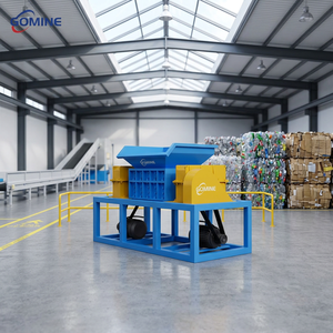Trituratore Industriale a Doppio Albero <span class=keywords><strong>per</strong></span> Pneumatici di <span class=keywords><strong>Camion</strong></span>, Biciclette, Rottami Metallici, Carta, Legno e Divani - Product Image 1