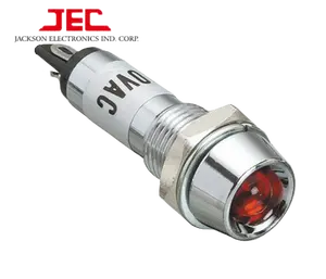 อุปกรณ์ไฟฟ้า OEM JEC ไต้หวันไฟแสดงสถานะนีออน LED ผลิตในไต้หวันเพื่อการส่งออก
