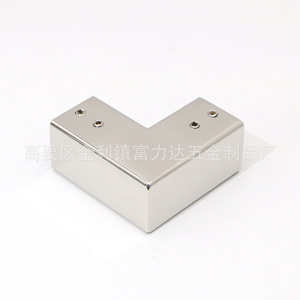 Soporte de esquina en forma de L de acero inoxidable para montaje en pared de cabina de ducha F 714 - Product Image 1
