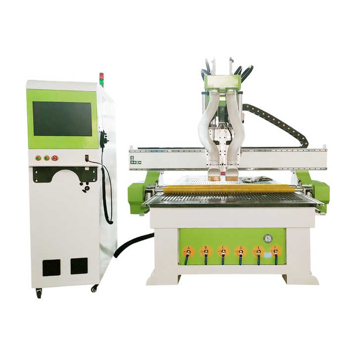 Multi-Language Capability Two Process Cutting Machine Cnc Router Wood Carving Cnc Router