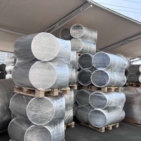 Codo de Tubería Metálica de 4 Pulgadas, 90 Grados, Acero Inoxidable, Accesorio de Soldadura a Tope para Sistemas de Tuberías Industriales de Alta Presión