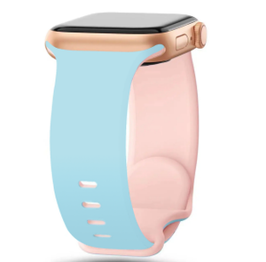 Nueva Correa de Silicona Deportiva Resistente al Agua Compatible con <span class=keywords><strong>Apple</strong></span> <span class=keywords><strong>Watch</strong></span> Ultra 9/8/7/6/5/4 <span class=keywords><strong>SE</strong></span> - Product Image 4