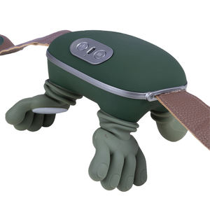 Typ-C-Aufladung Ganzkörper simulierter menschlicher Handgriff Kneten Shiatsu Trapez Muskel-Nacken-und Schulter <span class=keywords><strong>massage</strong></span> gerät mit Heizung - Product Image 2